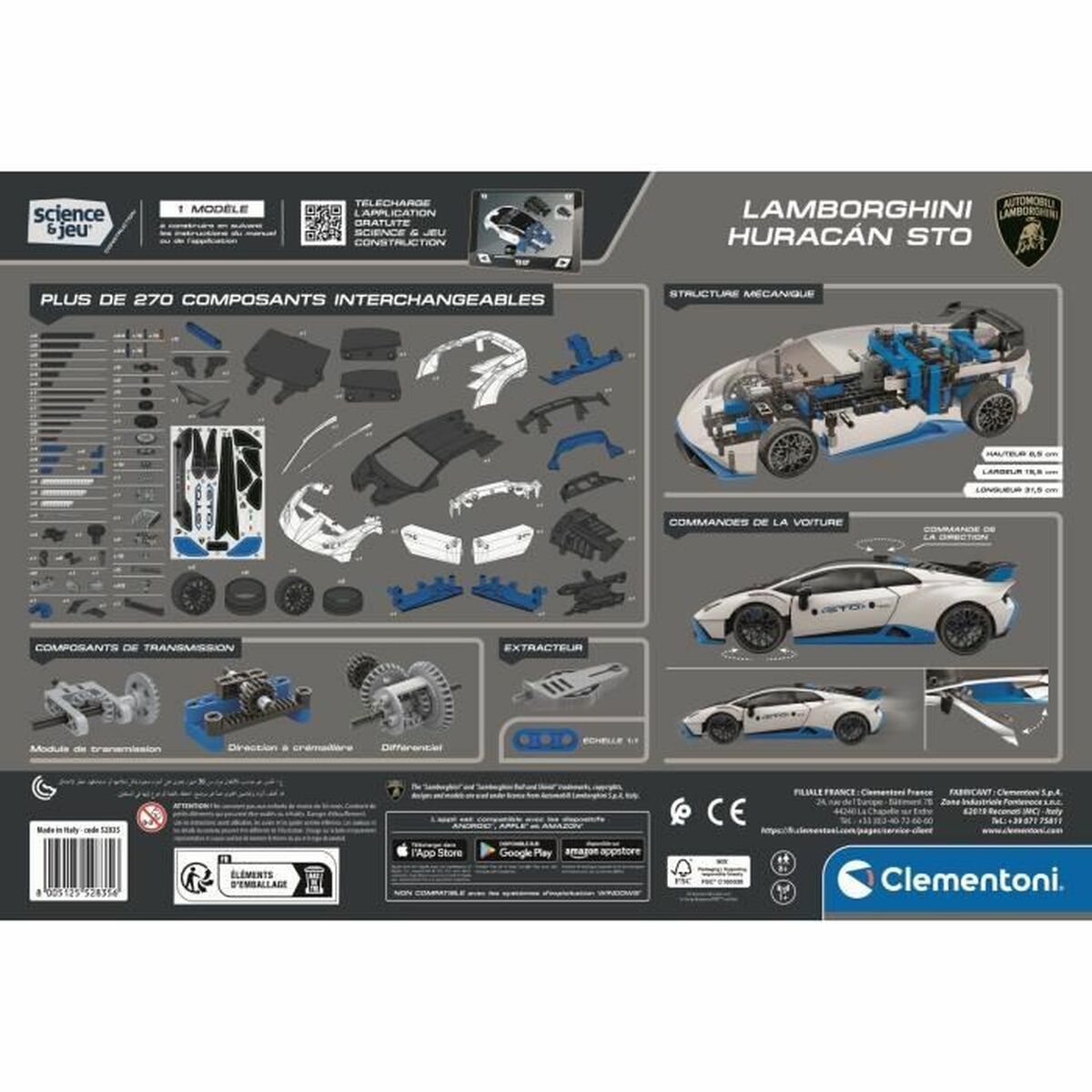 Fjernstyrt Bil Clementoni Lamborghini Huracan STO